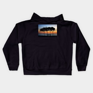 No one there to enjoy the sunset Kids Hoodie